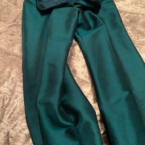 Elegant Green Satin Pants. WICKED GREEN❤️💚